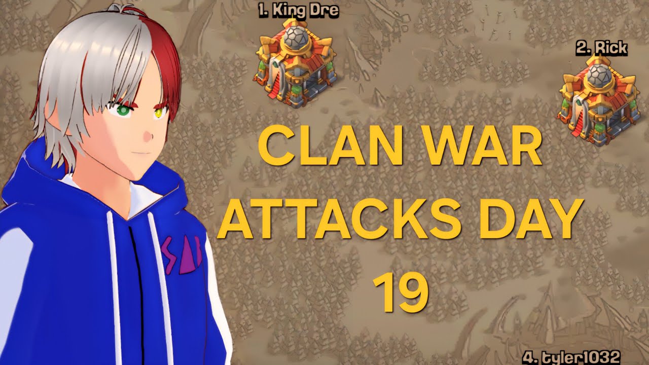 Clan War Attacks - Day 19 | Clash Of Clans