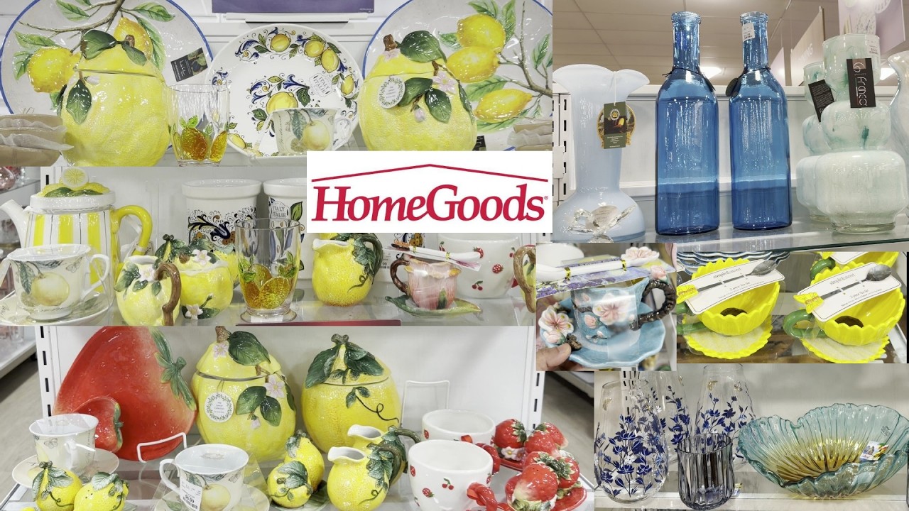 NEW AT HOMEGOODS *HOME DECOR | SHOP WITH ME | Come with me| Store Walkthrough |Shopping