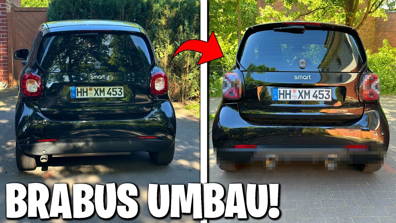 SMART Brabus Umbau + FOX Abgasanlage! (Sound Videos)