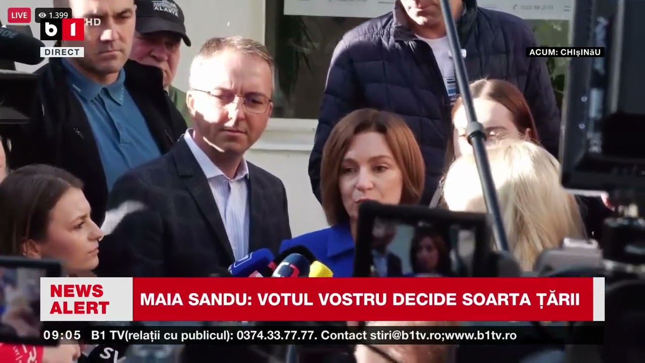 ANATOL ȘALARU, REP  MOLDOVA, DESPRE ALEGERI SUB ASEDIU_Știri B1TV_28 sept. 2025