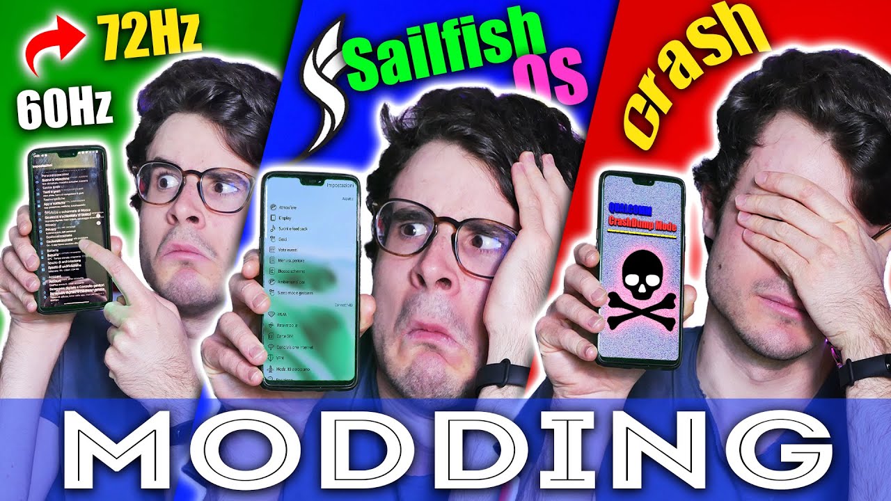 RITORNO DEL MODDING: tra SailfishOS, + REFRESH DISPLAY 📲 e BRICK ☠️ *finita malissimo?*