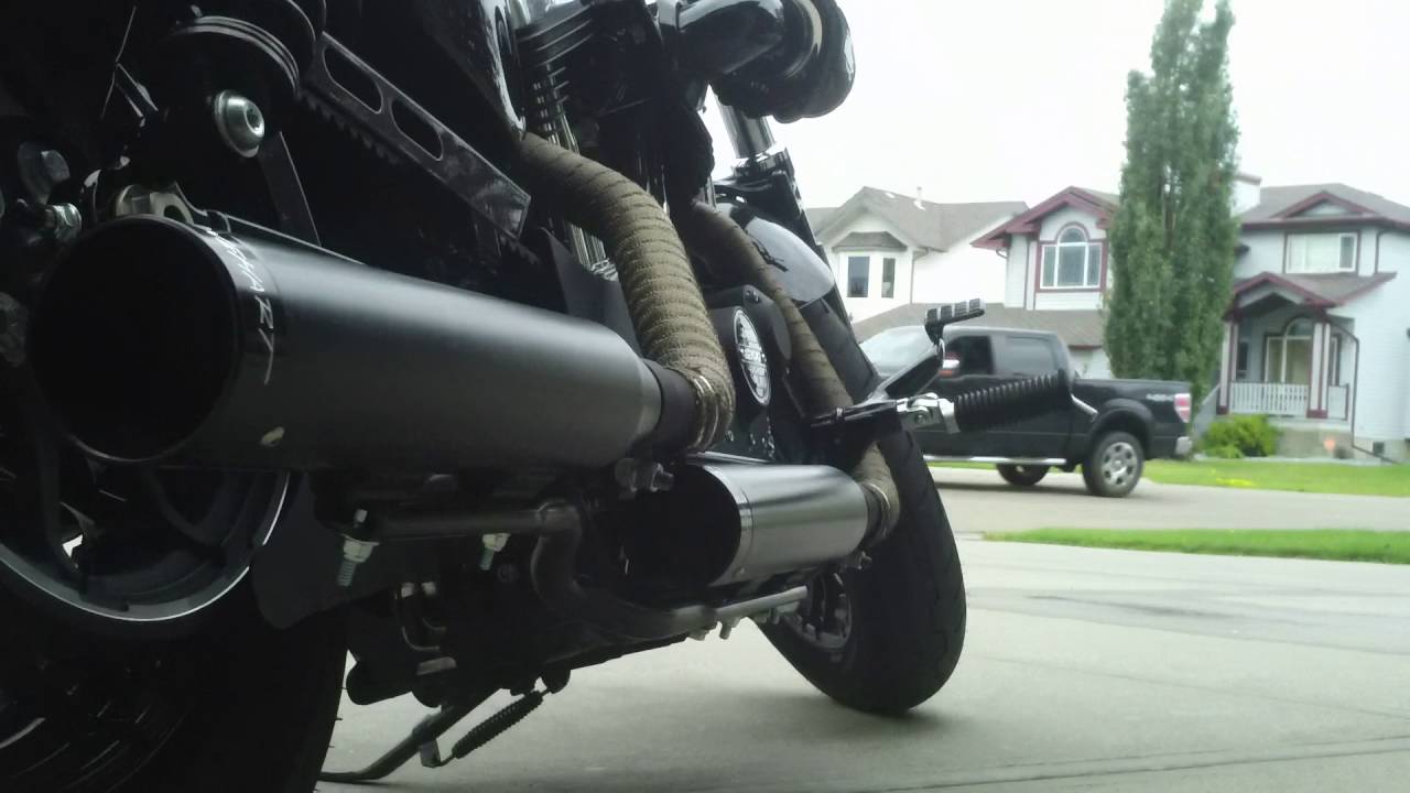 2016 Harley Davidson Sportster Forty Eight with Rinehart Slip-on Exhaust,