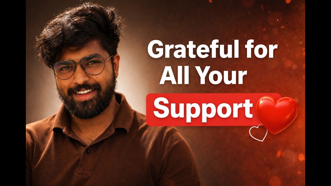 Grateful for All Your Support ❤️