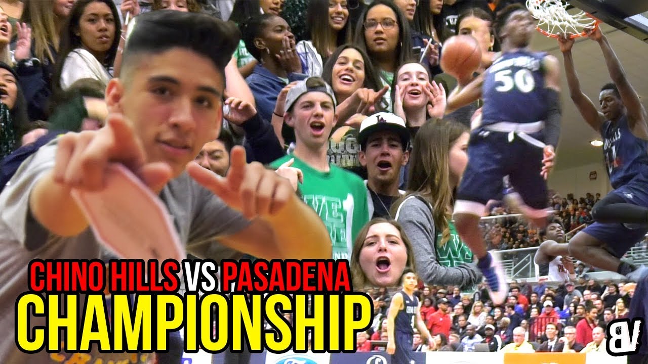 Chino Hills VS Pasadena CHAMPIONSHIP GAME! Will Pluma RETURNS & Chino Hills DOMINATES! DUNKFEST!