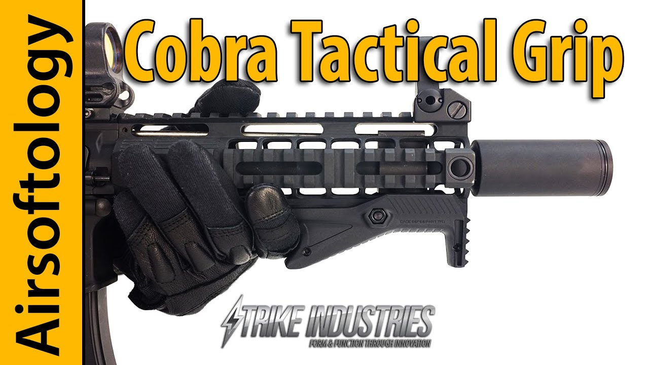 Strike Industries Cobra Angled Foregrip | The Best of Both Worlds? | Airsoftology