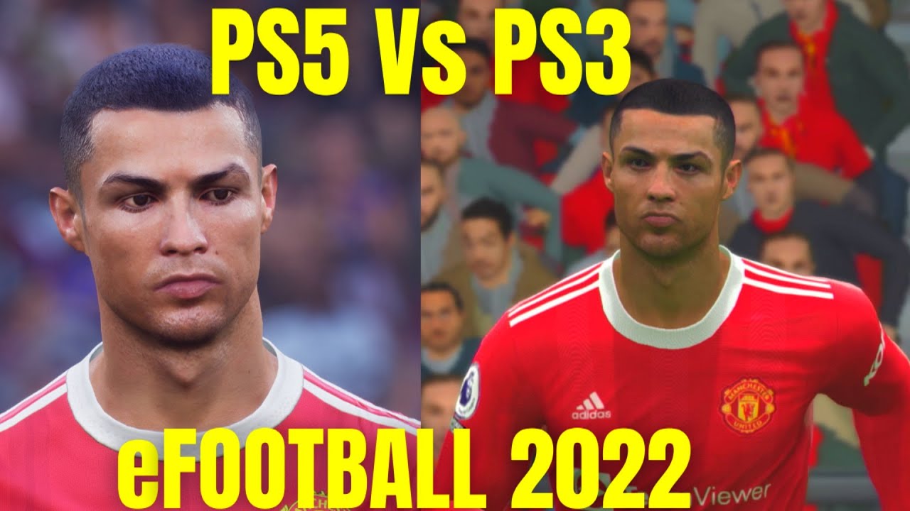 eFootball PES 22 PS3 Vs PS5