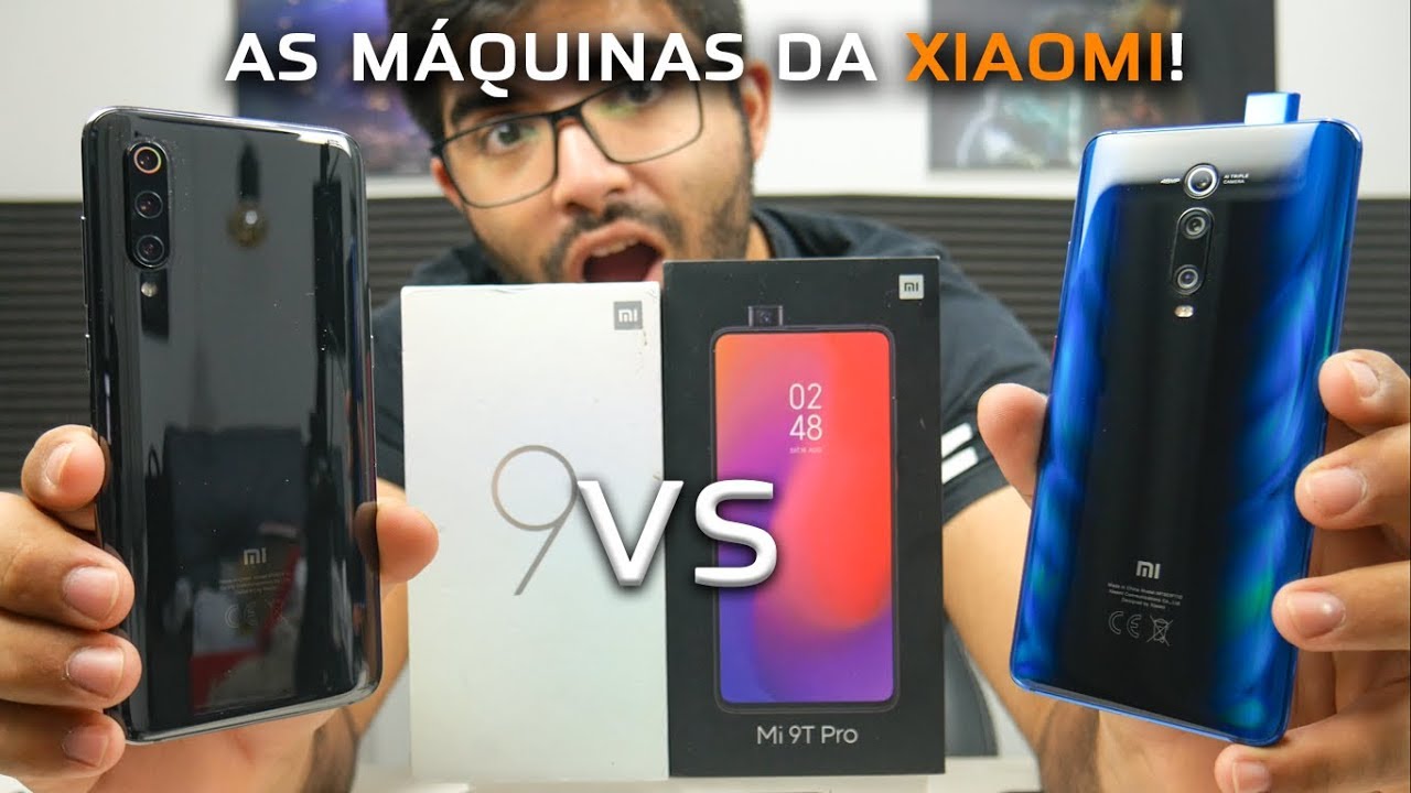 OS MAIORES DA XIAOMI! Mi 9T PRO vs Mi 9! Qual é o MELHOR Afinal? | Comparativo