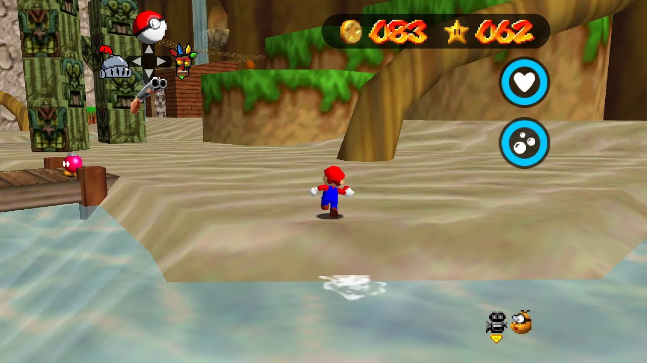 New N-Sanity Island (Crash Bandicoot) - All Stars & Collectibles - Mario in the Multiverse