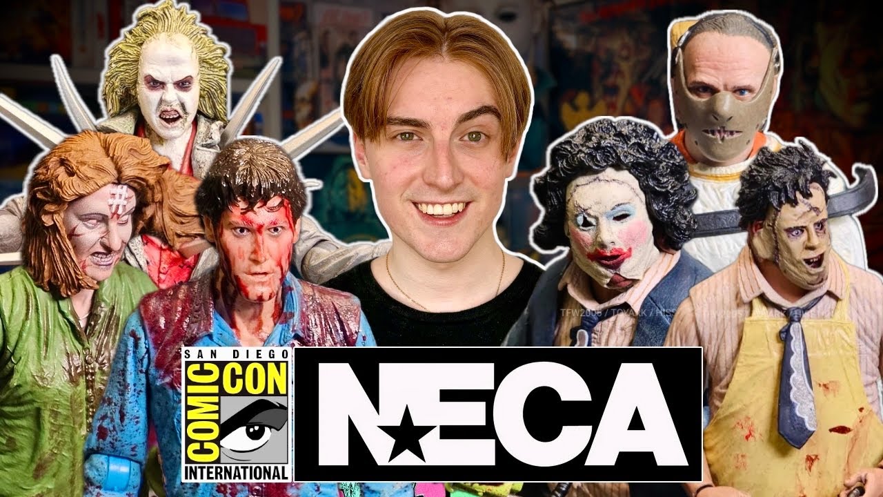 NEW NECA HORROR FIGURES 2024! (SDCC Announcements!)