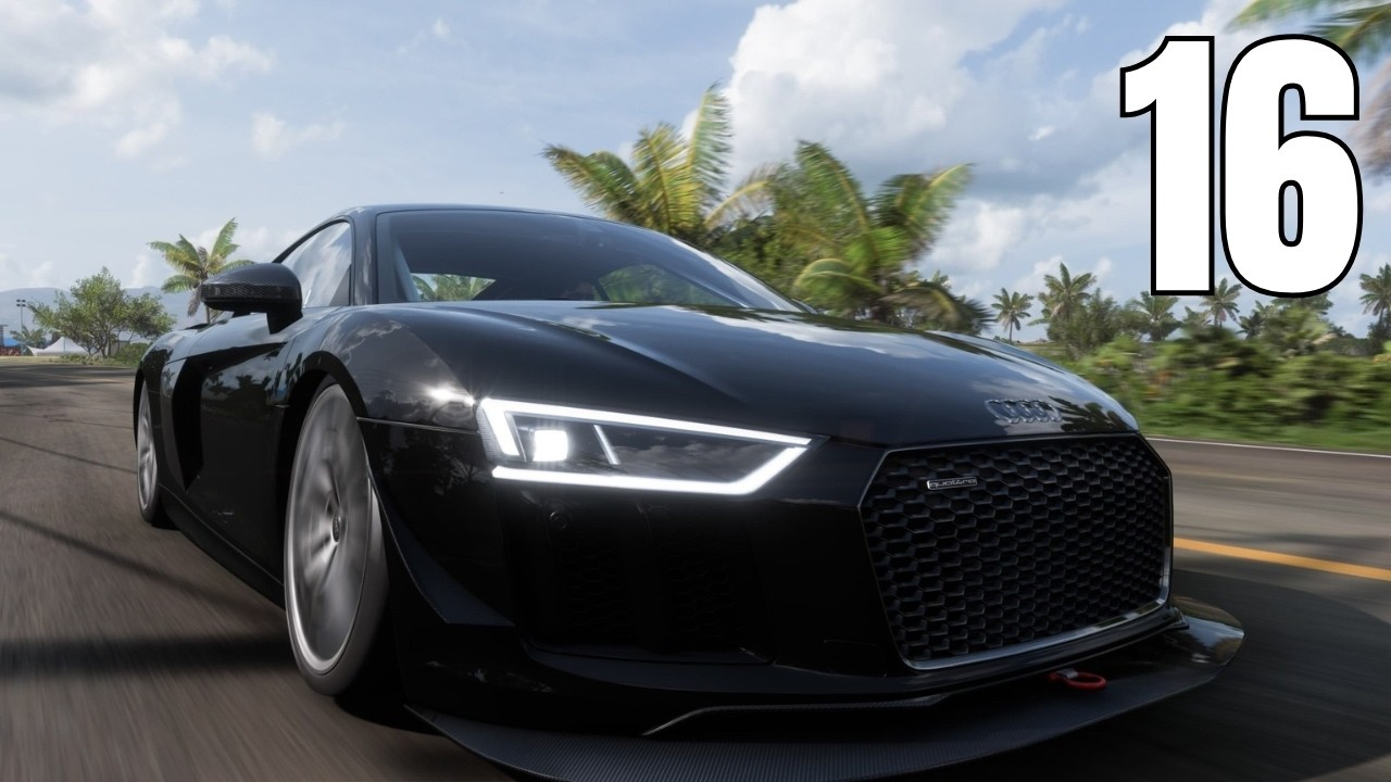 Journey to Forza Horizon 6 - Forza Horizon 5 - Part 16 - R8 V10 Plus Audi