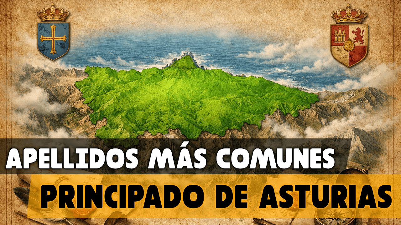 APELLIDOS MÁS COMUNES EN EL PRINCIPADO DE ASTURIAS