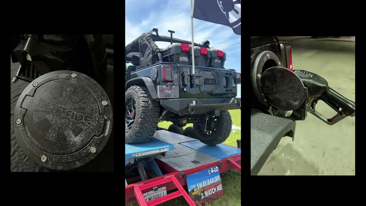 Dirty Acres - Jeep Wrangler Gas Filler Door, bye bye 3D Printed Doors