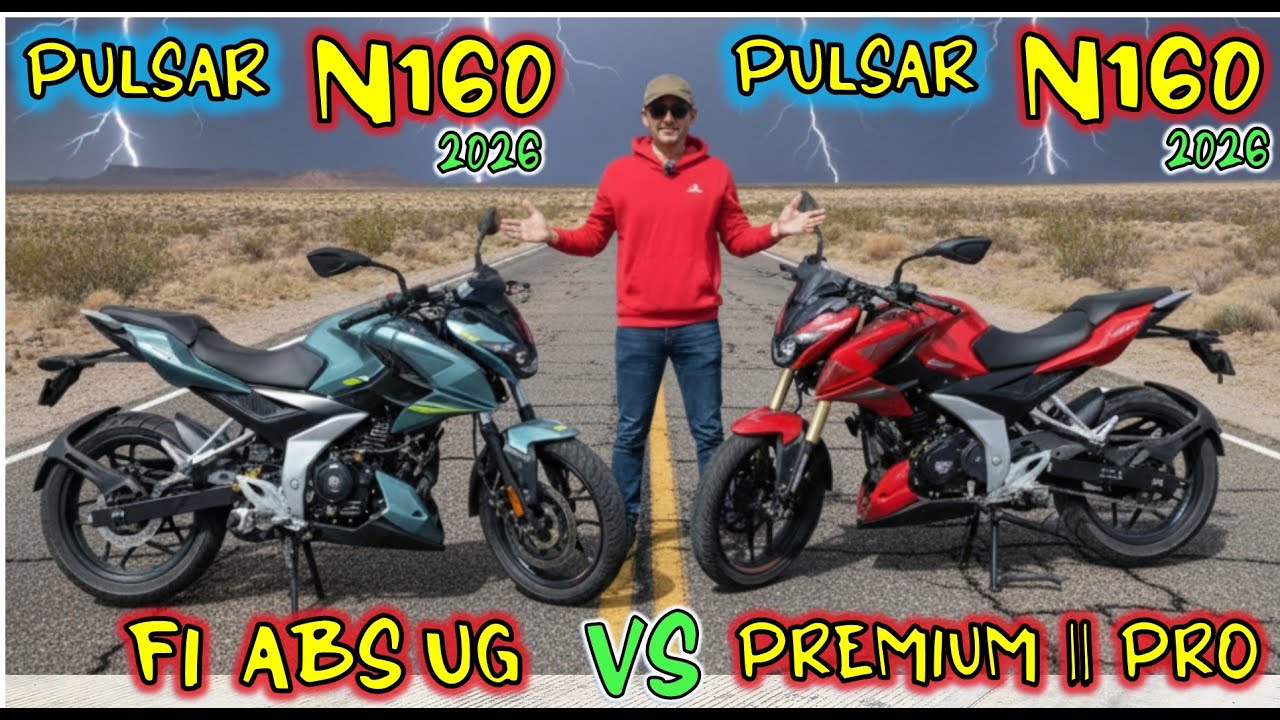 ▪️Pulsar N160 Premium Pro 2026 VS N160 FI ABS UG 2026 ¿Cuales son sus diferencias? ¿Vale la pena?