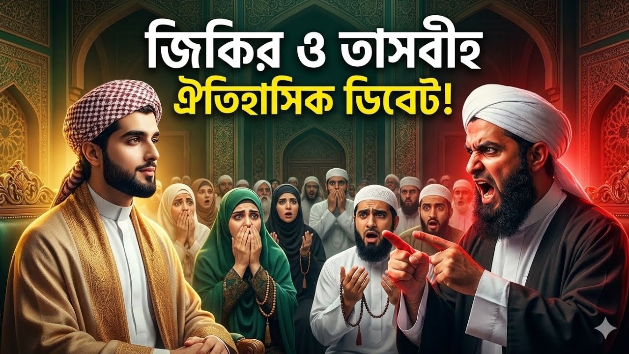 জিকির ও তাসবীহ রহস্য? চমকে ওঠা ঐতিহাসিক ডিবেট 