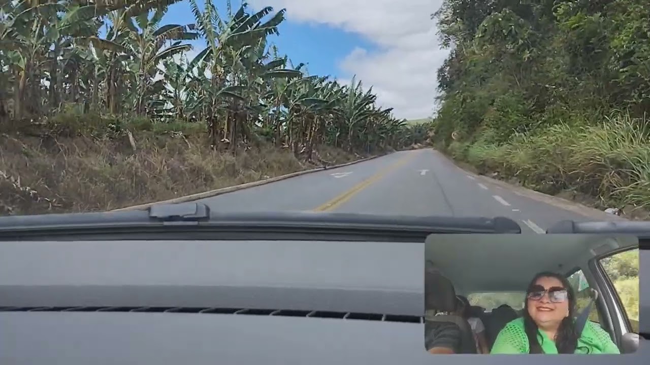 Estamos indo pra Machado Pernambuco,a cidade da banana #viagem de carro