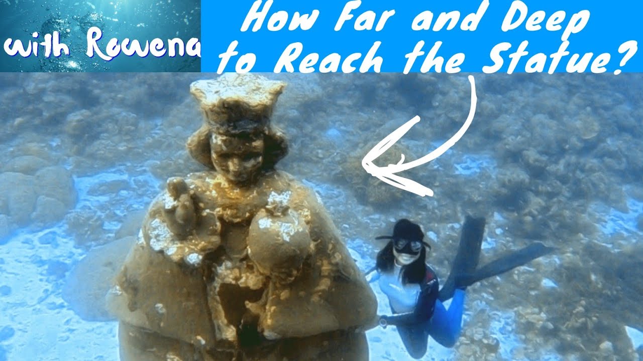 Freediving Underwater Grotto Statue of Sto.Niño | BOHOL |