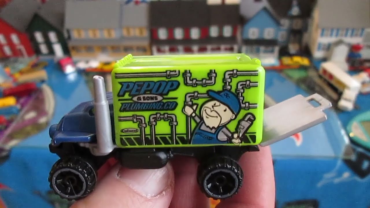 Распаковка и обзор игрушечного грузовика Hot Wheels BAJA HAULER — серия Mattel HW Metro, сине-зел...