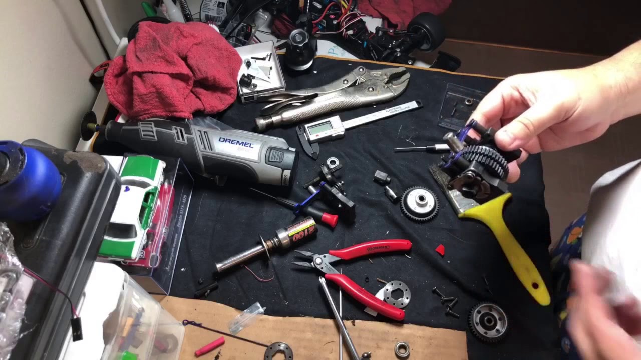 RC Kyosho Inferno GT - Instalacao e Regulagem do Cambio