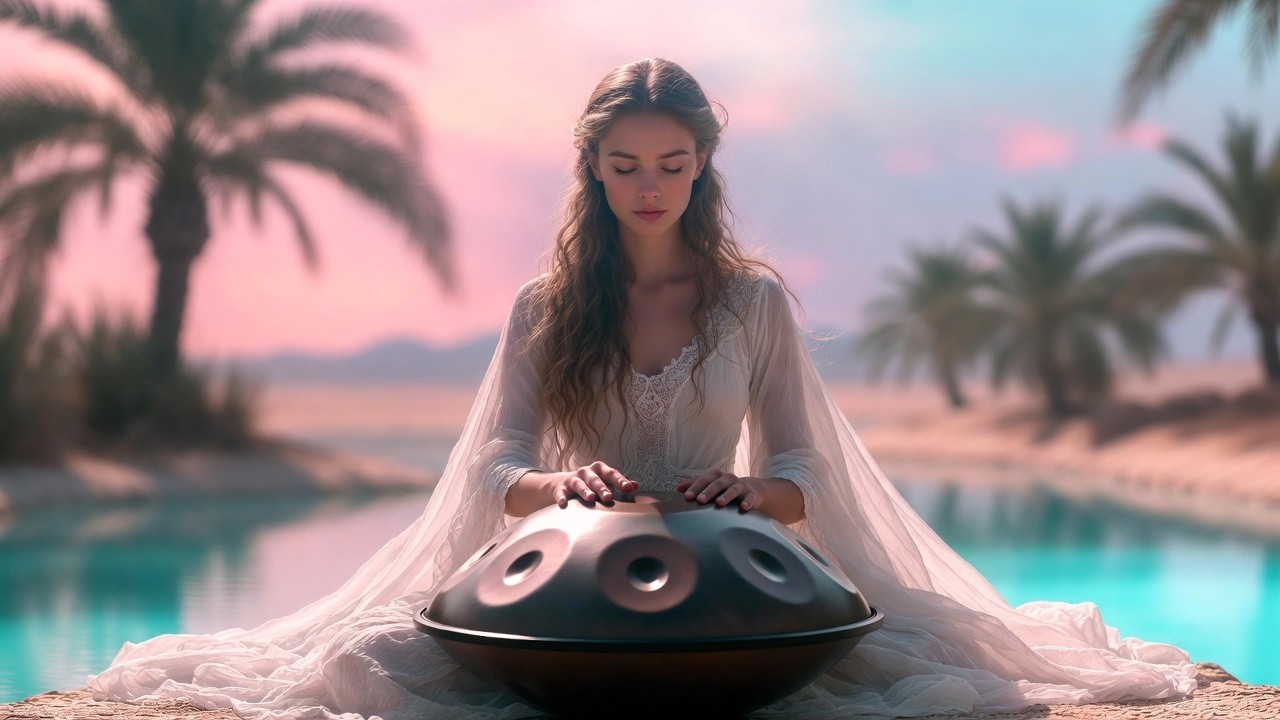 Quiet Evening Music | Soft Handpan for Peace Relaxing & Anxiety