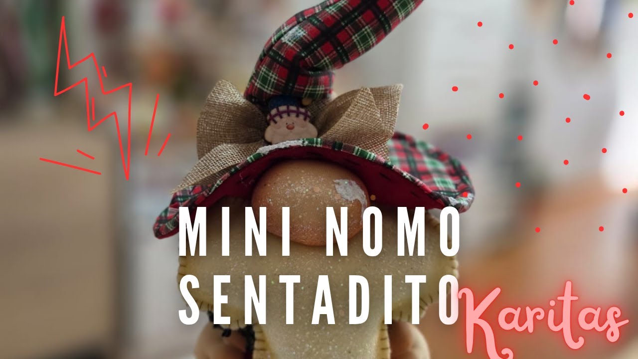 #CLASE GRATUITA Mini Nomo Sentadito | Muñecos, manualidades | Karitas Perú