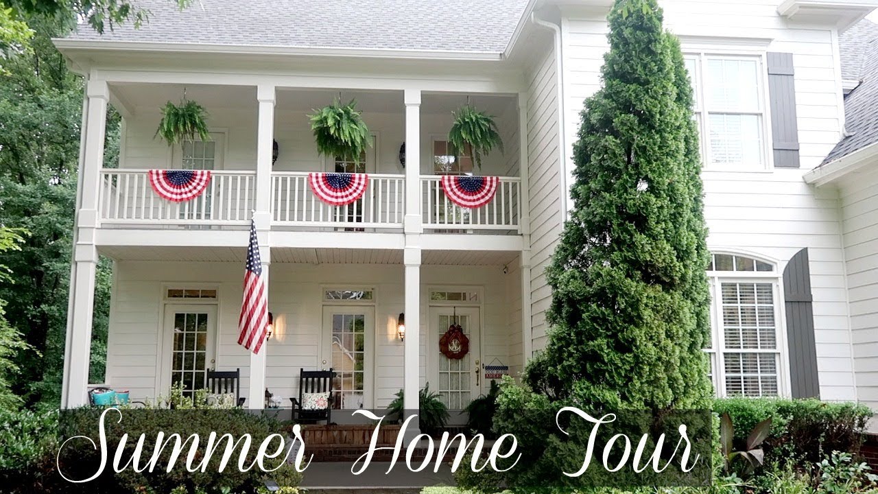 Summer + 4th of July Home Tour 2018