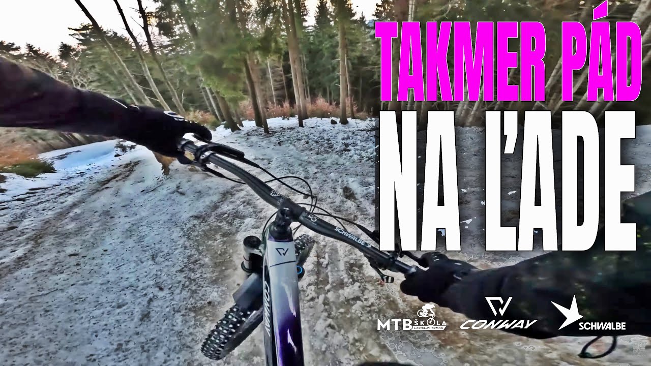 Takmer pád na ľade! | Martinské Hole MTB
