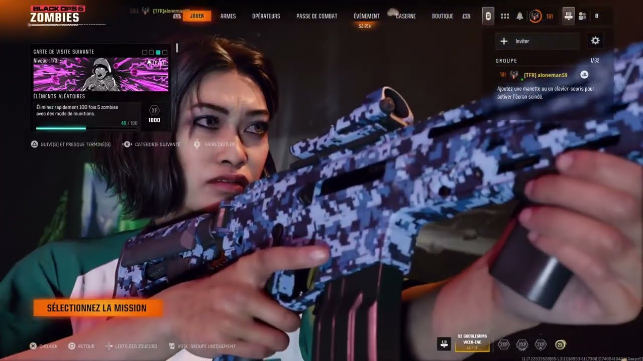 DÉCOUVERTE DU MODE LUTTE SUR BLACK OPS 6 ZOMBIES (SAISON 4)