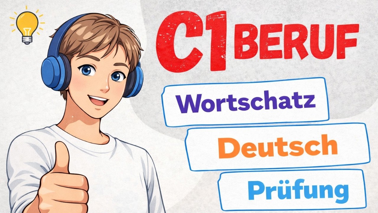 C1 Beruf Wortschatz: Все слова для экзамена C1 + Примеры предложений и PDF! 📄🇩🇪