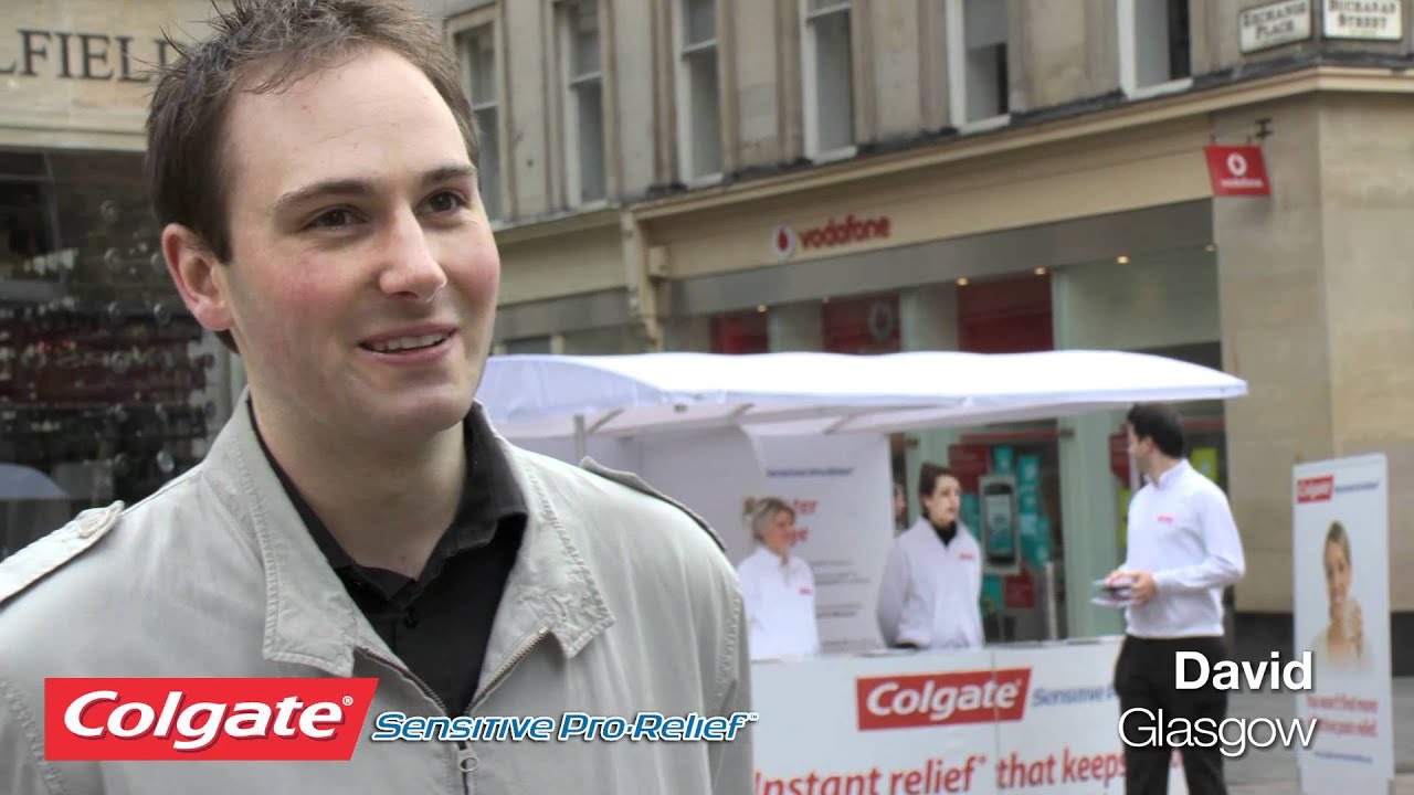 Taking the Colgate® Sensitive Pro-Relief™ Challenge in Scotland