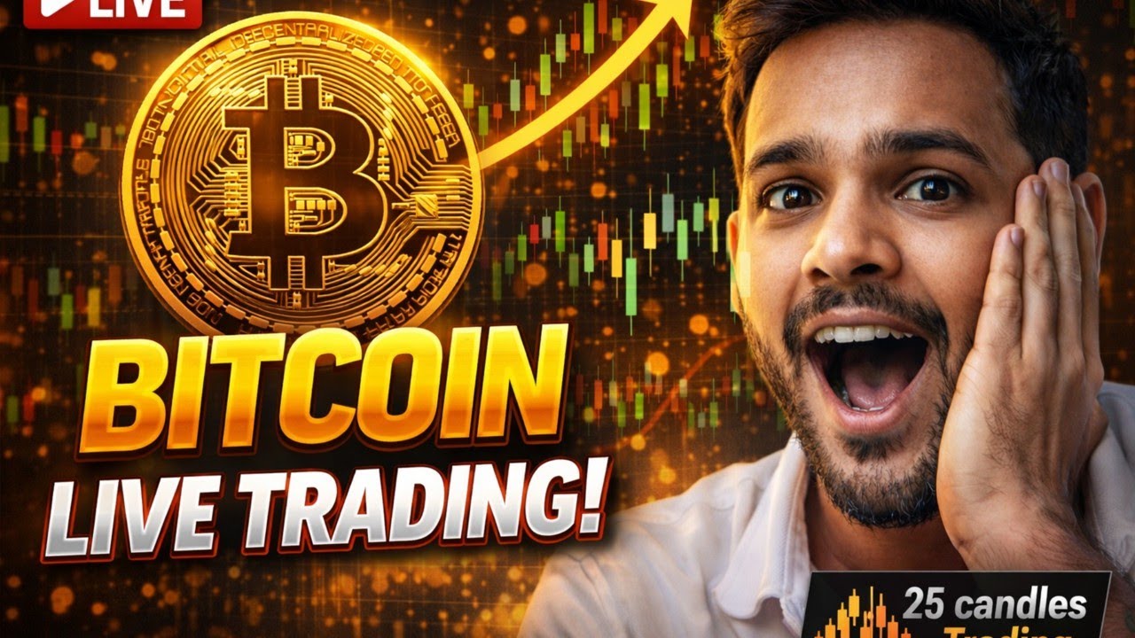 LIVE Bitcoin Trading | Real-Time Market Analysis | BTC Live