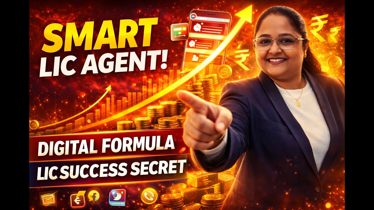 Smart LIC Advisor Ka Digital Formula 🔥 | LIC Agent Success Strategy | Online Business Growth Tips