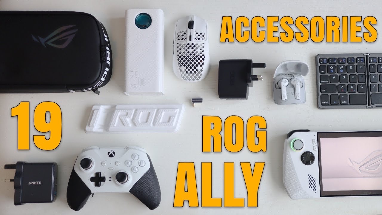 19 НЕОБХОДИМЫХ аксессуаров для ROG Ally и Ally X. Какой ваш выбор?