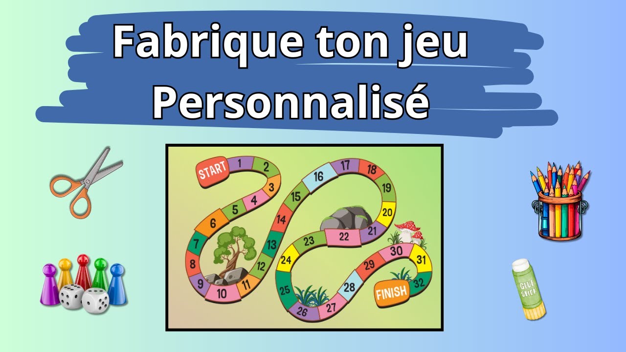 Fabrique ton propre jeu de A à Z
