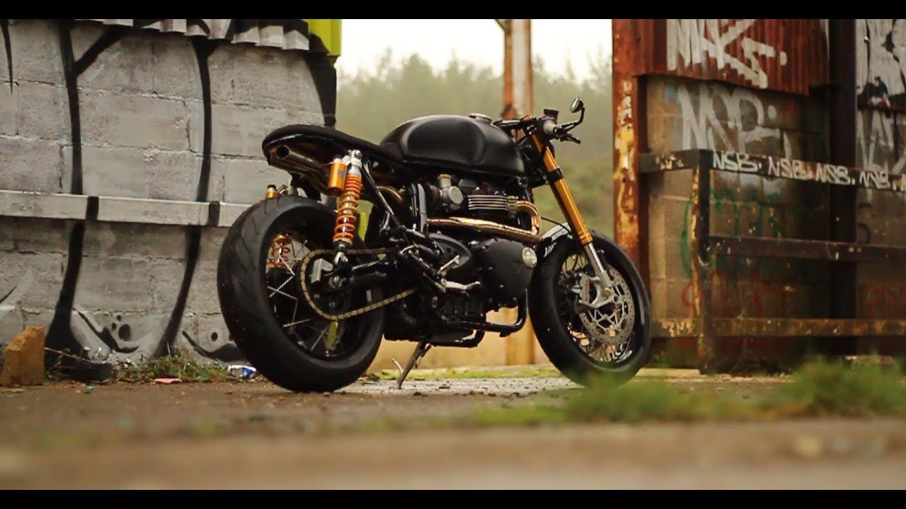 I built the SICKEST Triumph Thruxton R Custom Racer for Gymshark Owner - Ben Francis