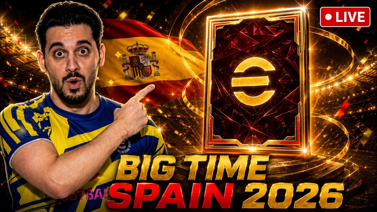 DID KONAMI FINALLY DO SPAIN JUSTICE?! 😱 BIG TIME SPAIN 2026 PACK 🔥 eFootball LIVE