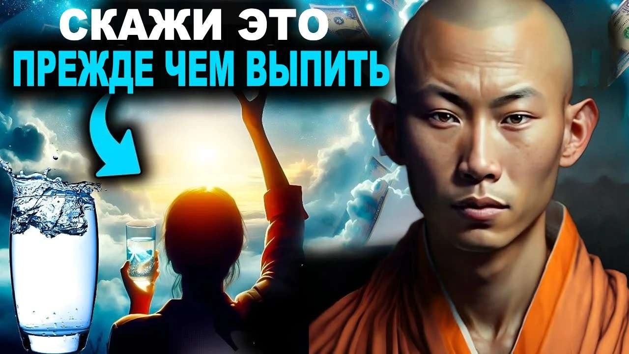 Просто сделай это перед тем, как пить воду - практика на фокус и намерение
