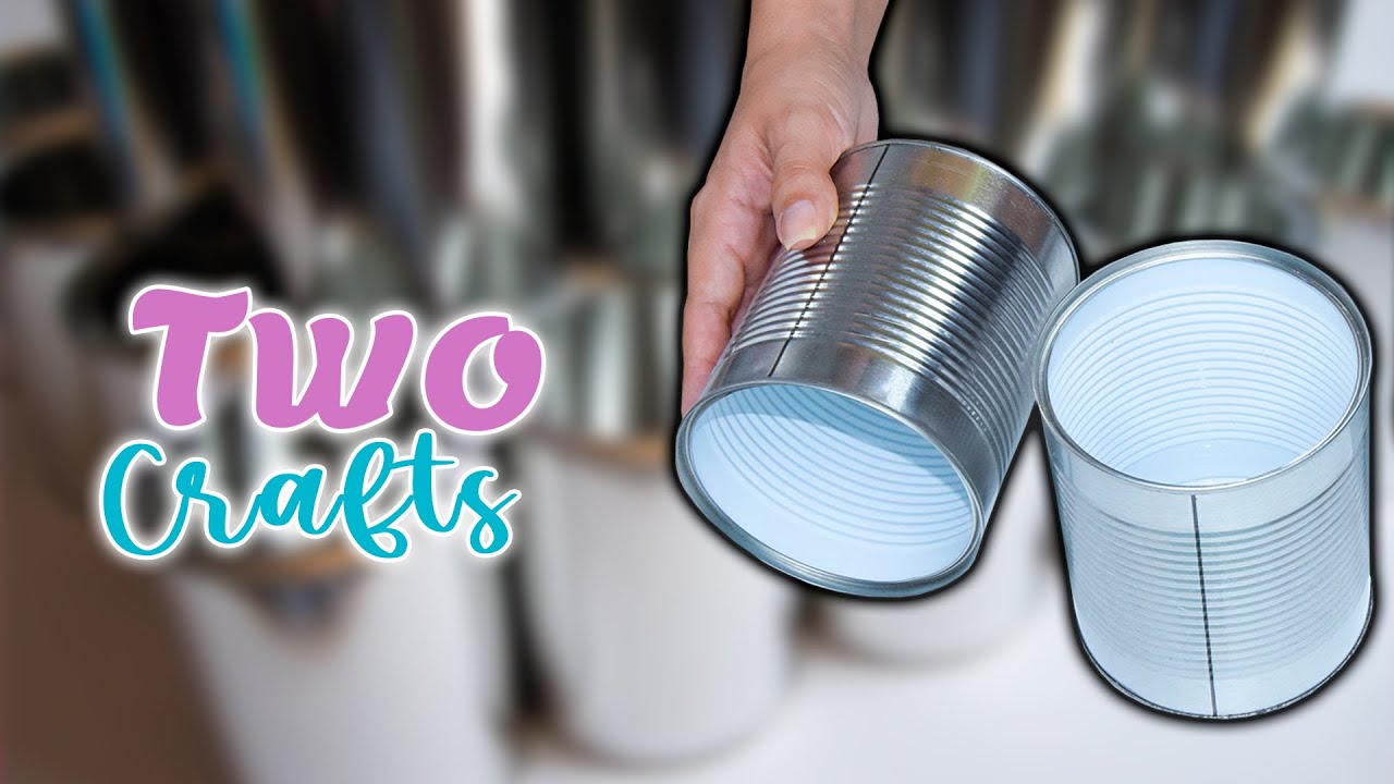 2 Clever and Useful Ways to Use Toilet Paper and Chopsticks in Aluminum Cans