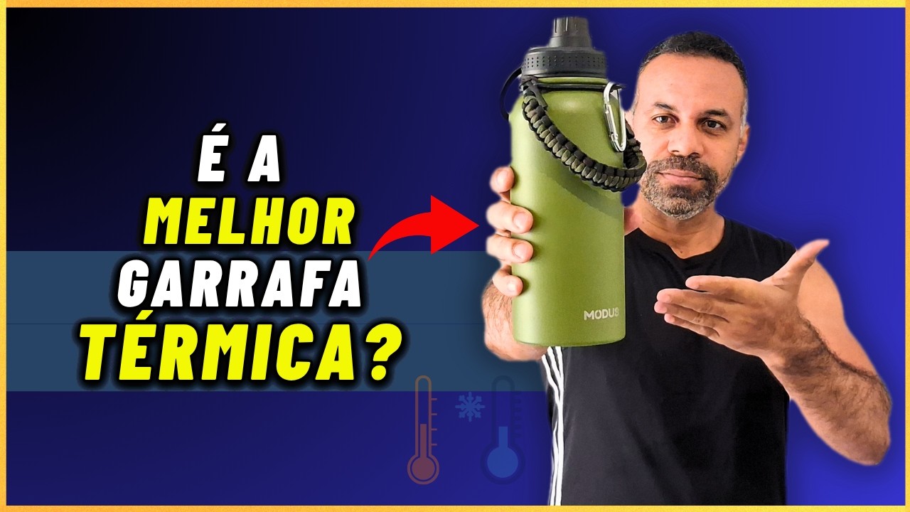 💥TESTEI! A Garrafa Térmica Modus. Será que é MELHOR Garrafa Térmica Para Bebidas?🤔
