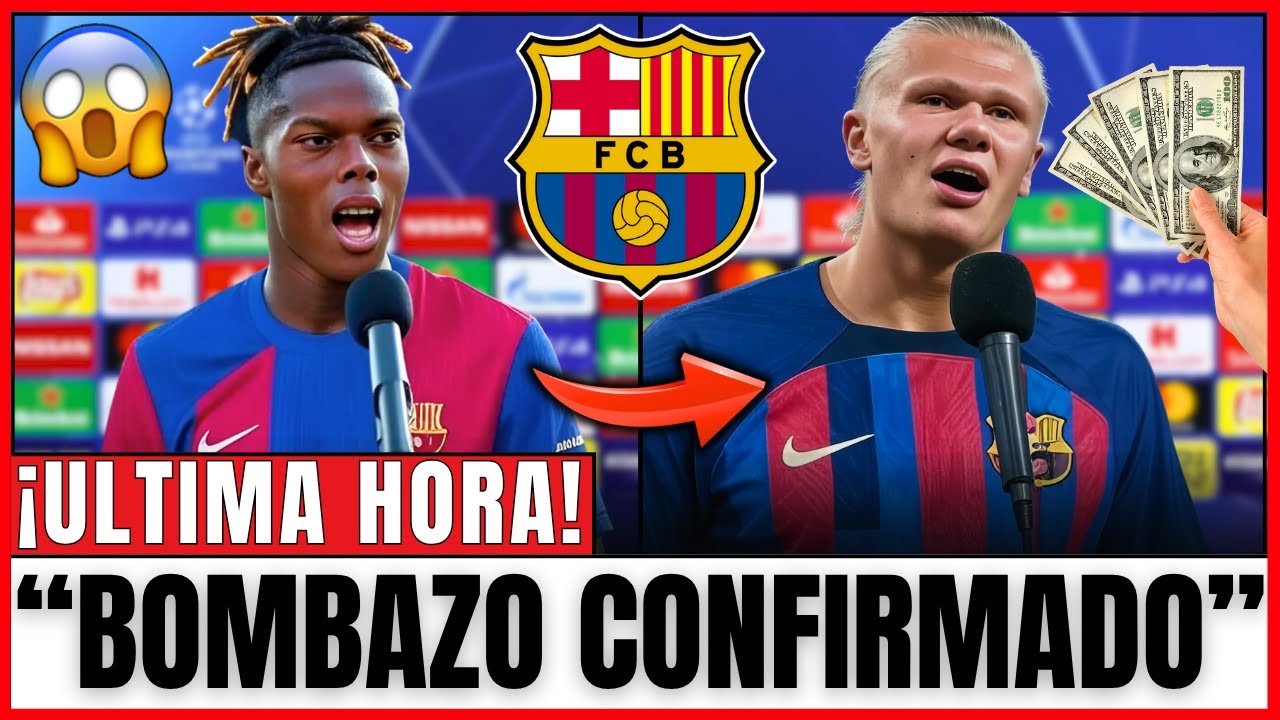 ✅🤯 ¡NO LO CREERÁS! ¡BOMBA EN BARCELONA! ¡ESTE CRACK ACEPTÓ SU CONTRATO MILLONARIO!