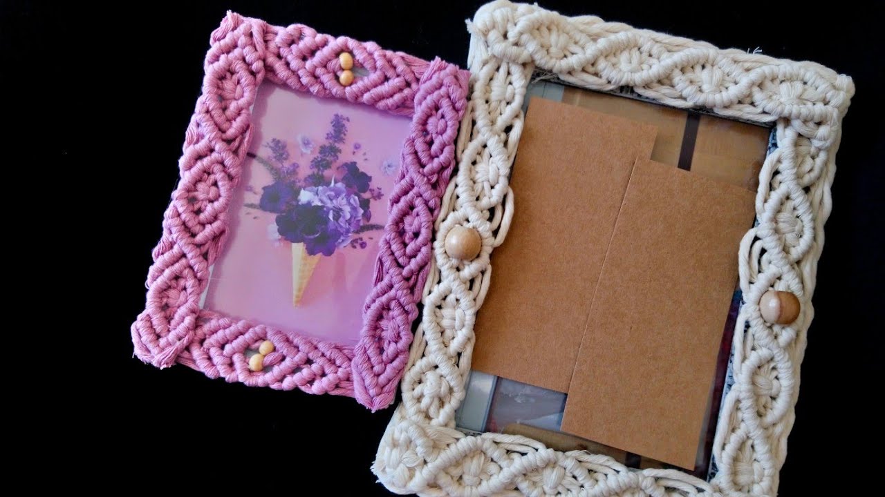 Makrome Çerçeve Yapımı| Macrame Frame
