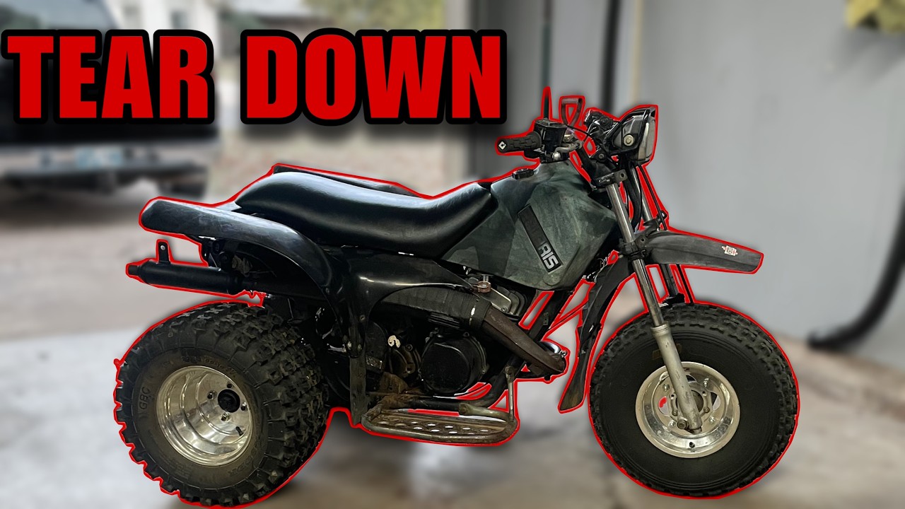 The Teardown Begins… Restoring My Rare Polaris 3-Wheeler