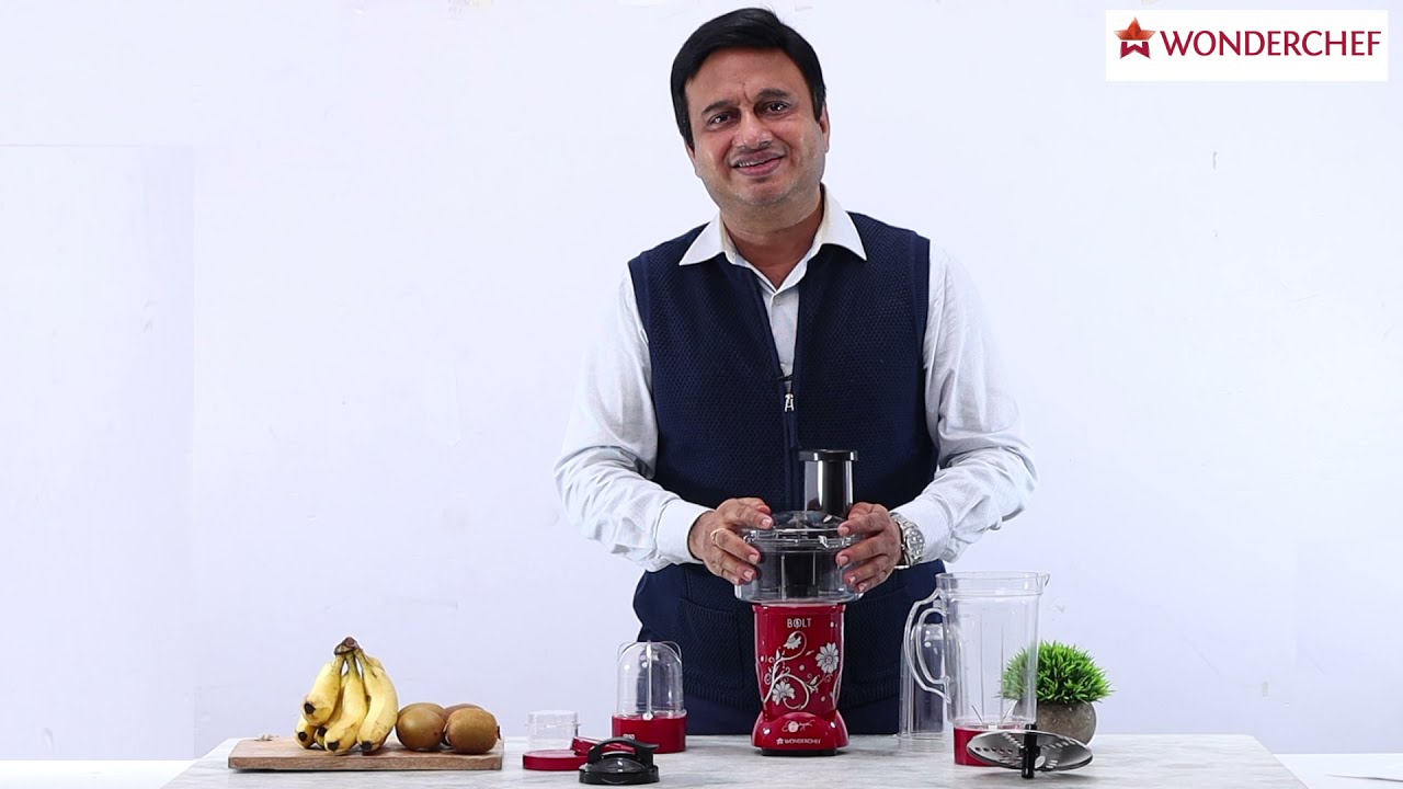 Best Mixer Grinder | Nutri-blend Bolt Complete Range | 600 watts | Wonderchef by Sanjeev Kapoor
