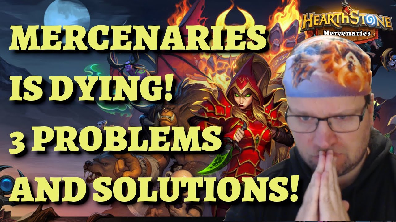 Hearthstone Mercenaries is DYING! Three Core Problems and Solutions to Them