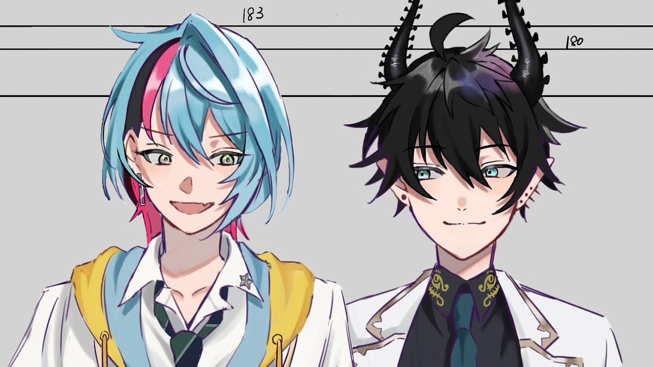 Ren meets tall Kyo for the first time 【NIJISANJI EN | Ren Zotto】