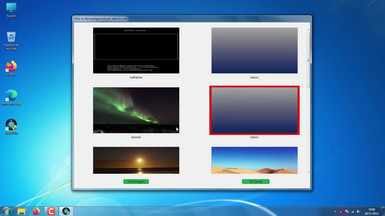 Configura men&uacute; Grub2win para arrancar Android (BIOS o UEFI)