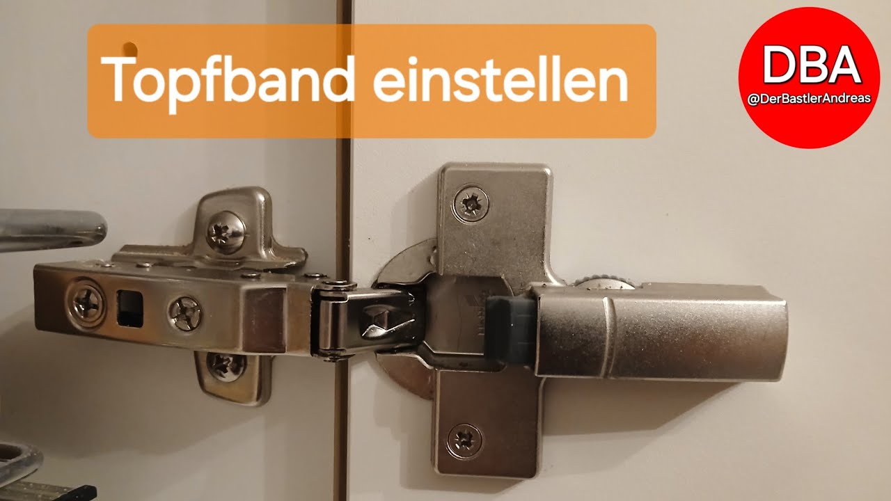 Schranktür einstellen einfache Anleitung (Schritt für Schritt)