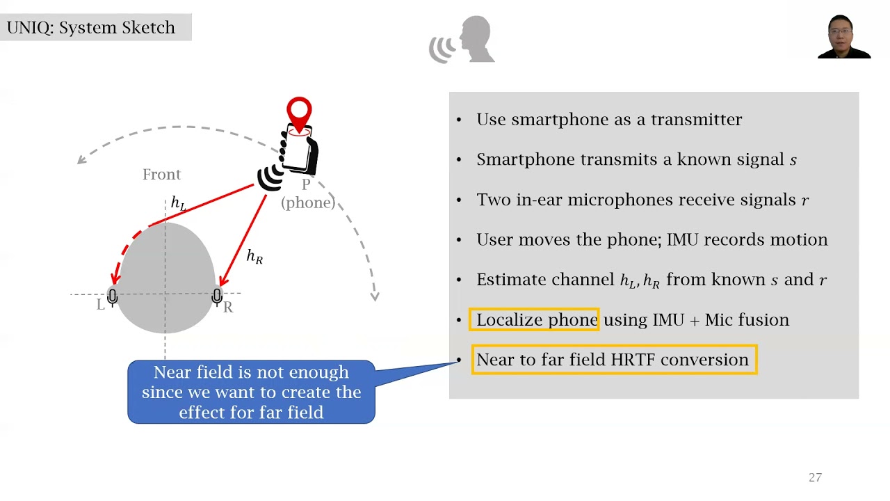 Personalizing head related transfer functions for earables