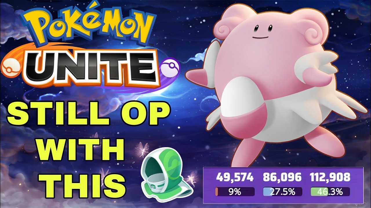 BLISSEY Is Still OP With This New Item | Pokemon Unite BLISSEY Gameplay |