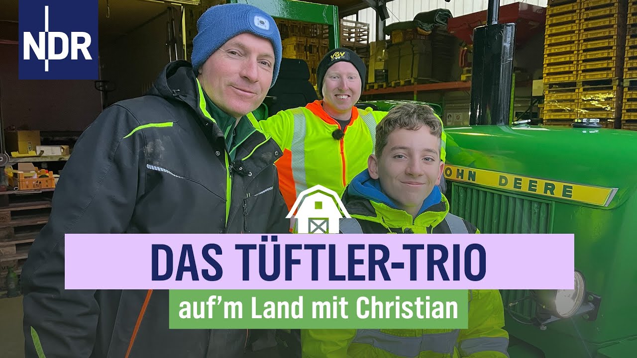 Passen die neuen Teile an den alten Trecker? | Auf'm Land mit Christian | Folge 15 | NDR