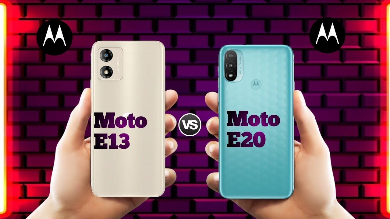 Moto E13 Vs Moto E20 ll Full Comparison ll Price